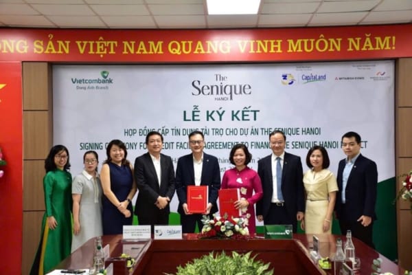 Vietcombank bảo lãnh và cho vay vốn khi mua căn hộ The Senique Hanoi